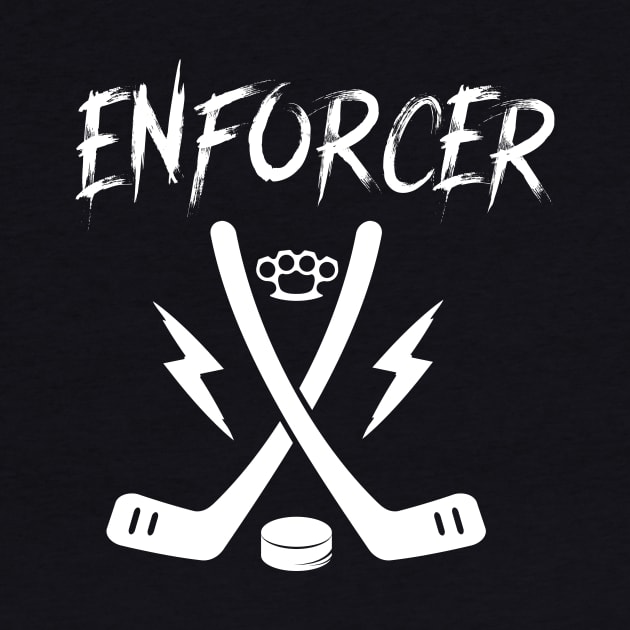 Enforcer Tough Guy Ice Hockey Goon by Eugenex